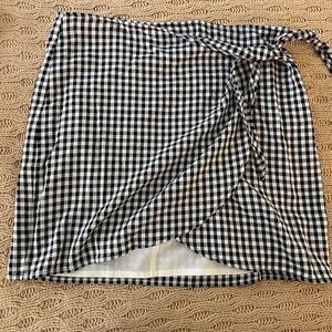 Like New! Madewell Gingham Skirt